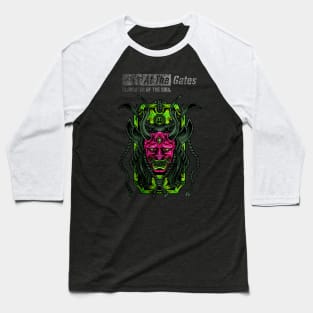 HANNYA DEVIL MASK AT THE GATES Baseball T-Shirt